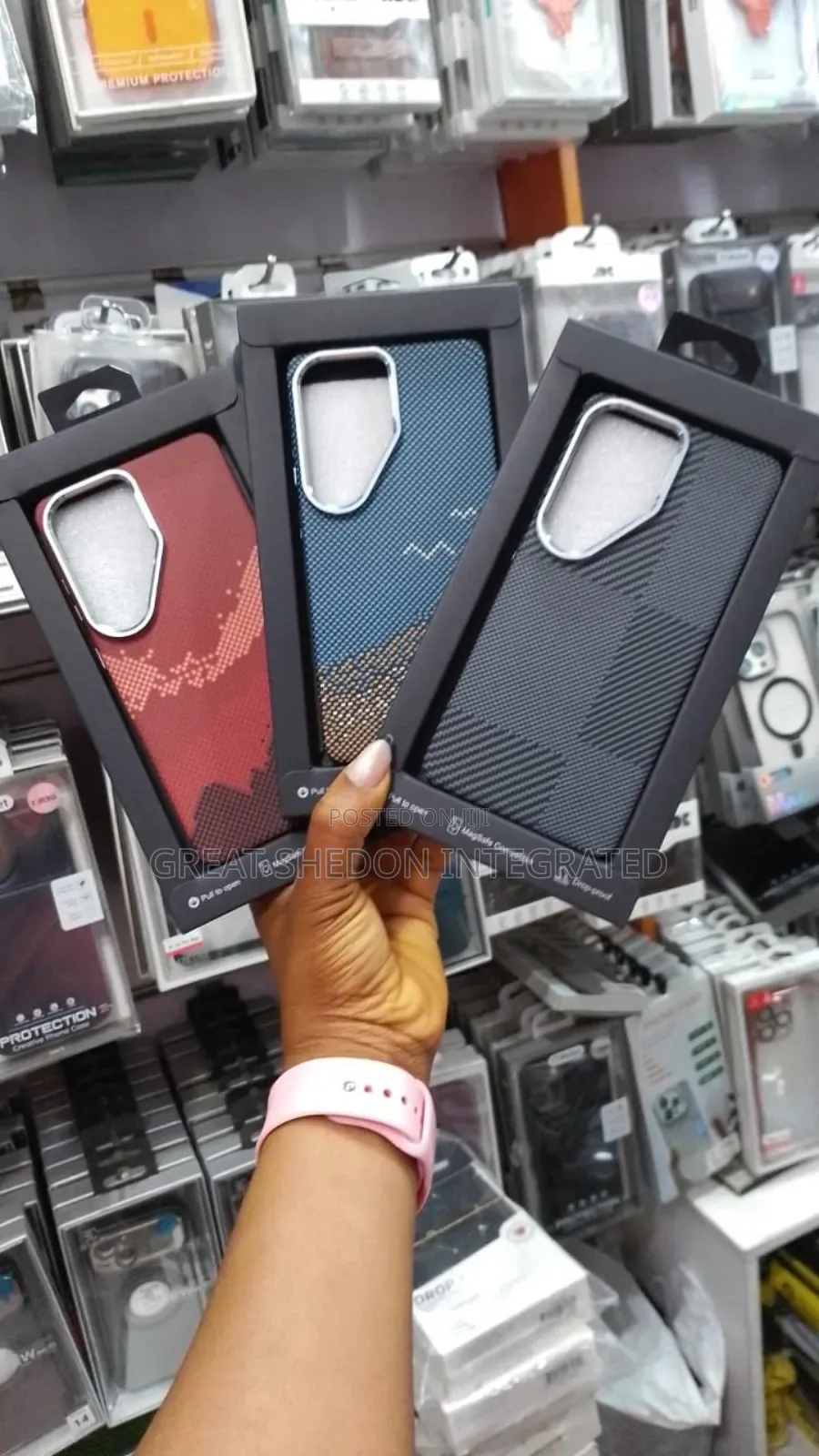 S26 Ultra Premium Fiber Case