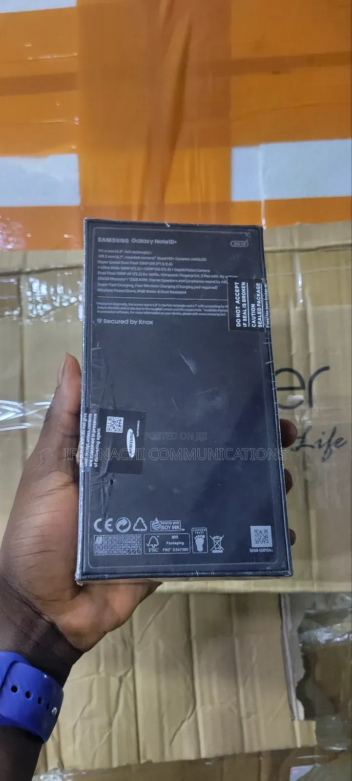 New Samsung Galaxy Note 10 Plus 512 GB Black