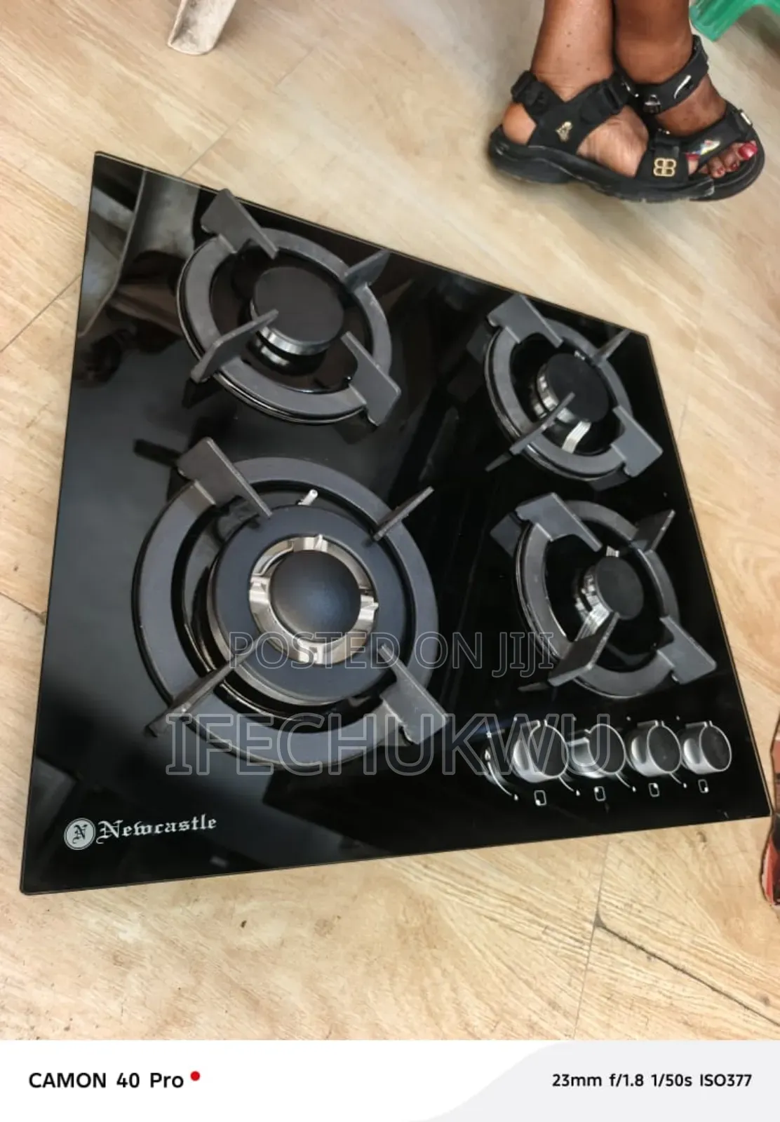 Original Newcastle Built-in Premium Quality Luxury 4 Burners Gas Hob