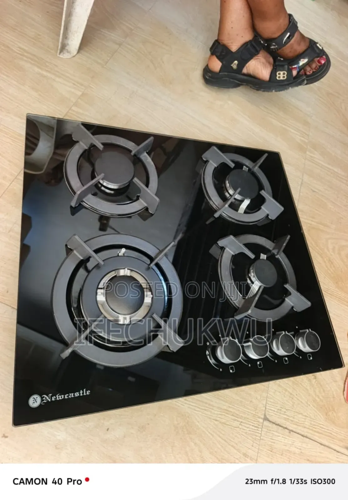 Original Newcastle Built-in Premium Quality Luxury 4 Burners Gas Hob