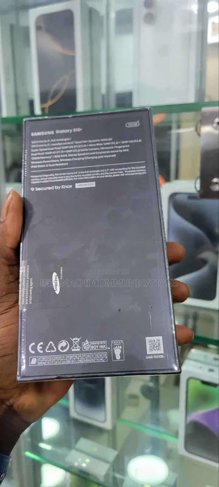 New Samsung Galaxy S10 Plus 128 GB Black