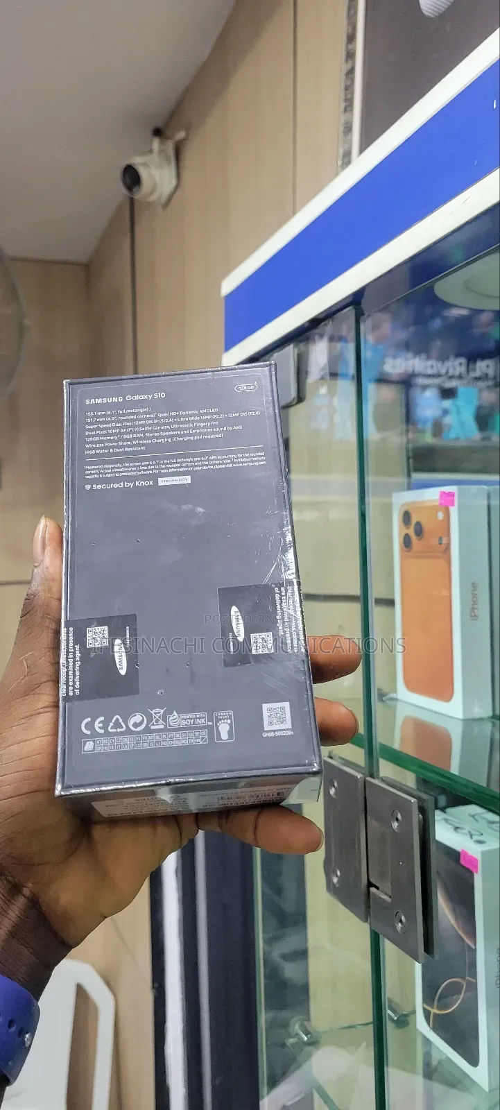 New Samsung Galaxy S10 128 GB Black