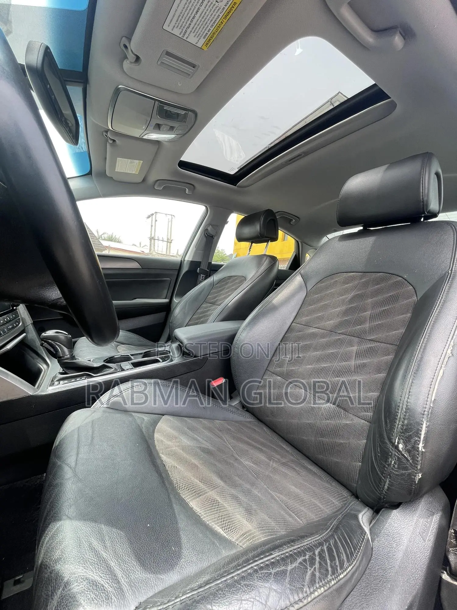 Hyundai Sonata Sport 2.0T Sedan FWD (2.0L 4cyl 6A) 2016 Black