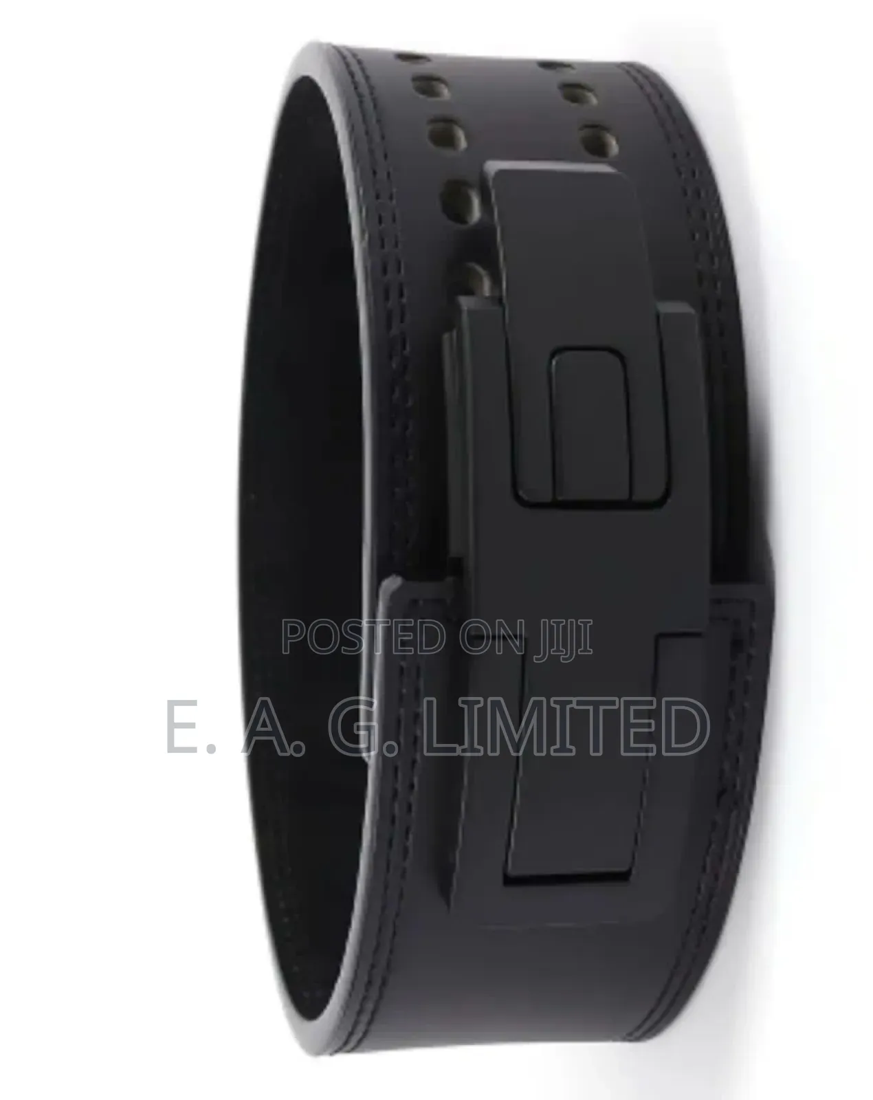 SBD Professional Powerlifting Belt, Medium/100cm (Adjustable) Black