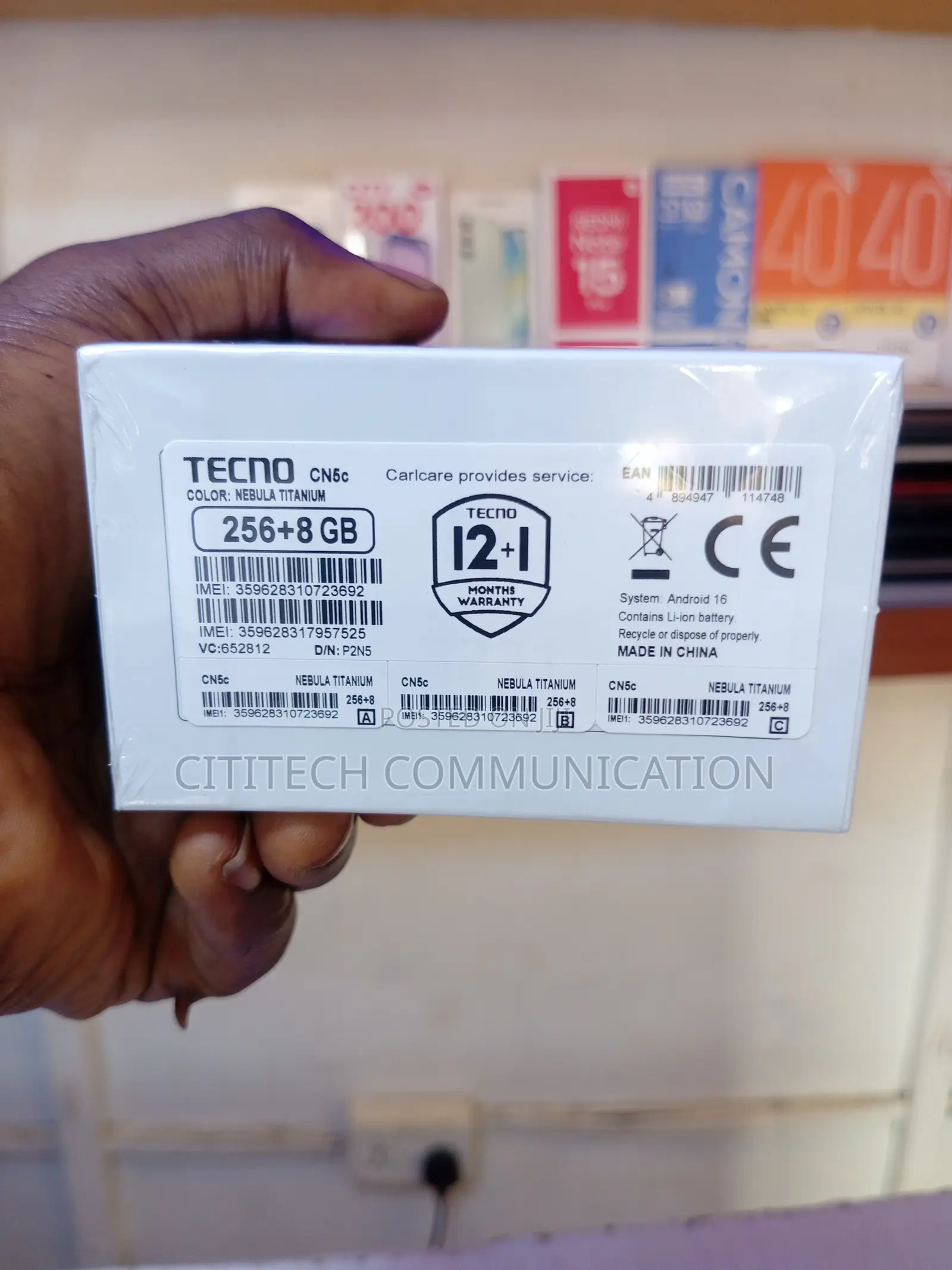 New Tecno Camon 50 Pro 256 GB