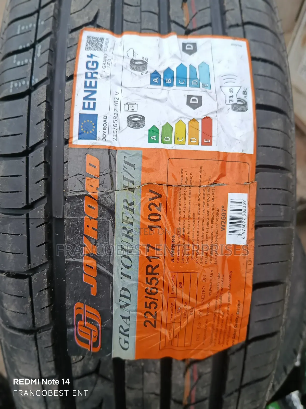 225/65r17 Joyroad Tyre