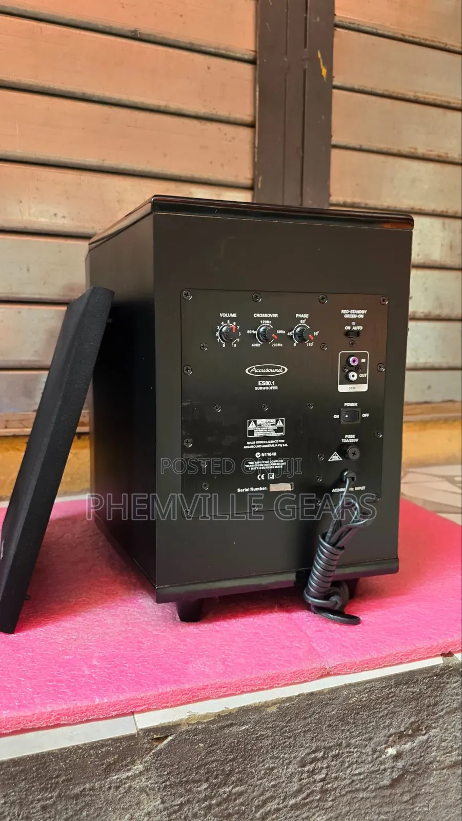 Uk Used Accusound Subwoofer
