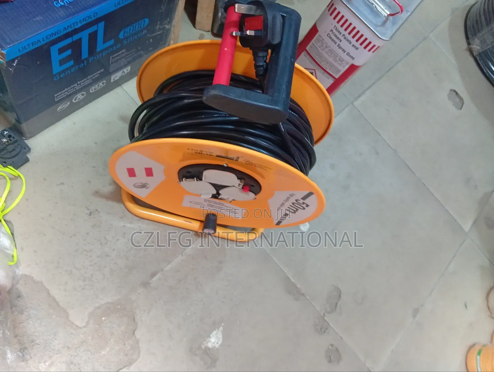 2.5mm, 50mtrs Extension Cable Reel