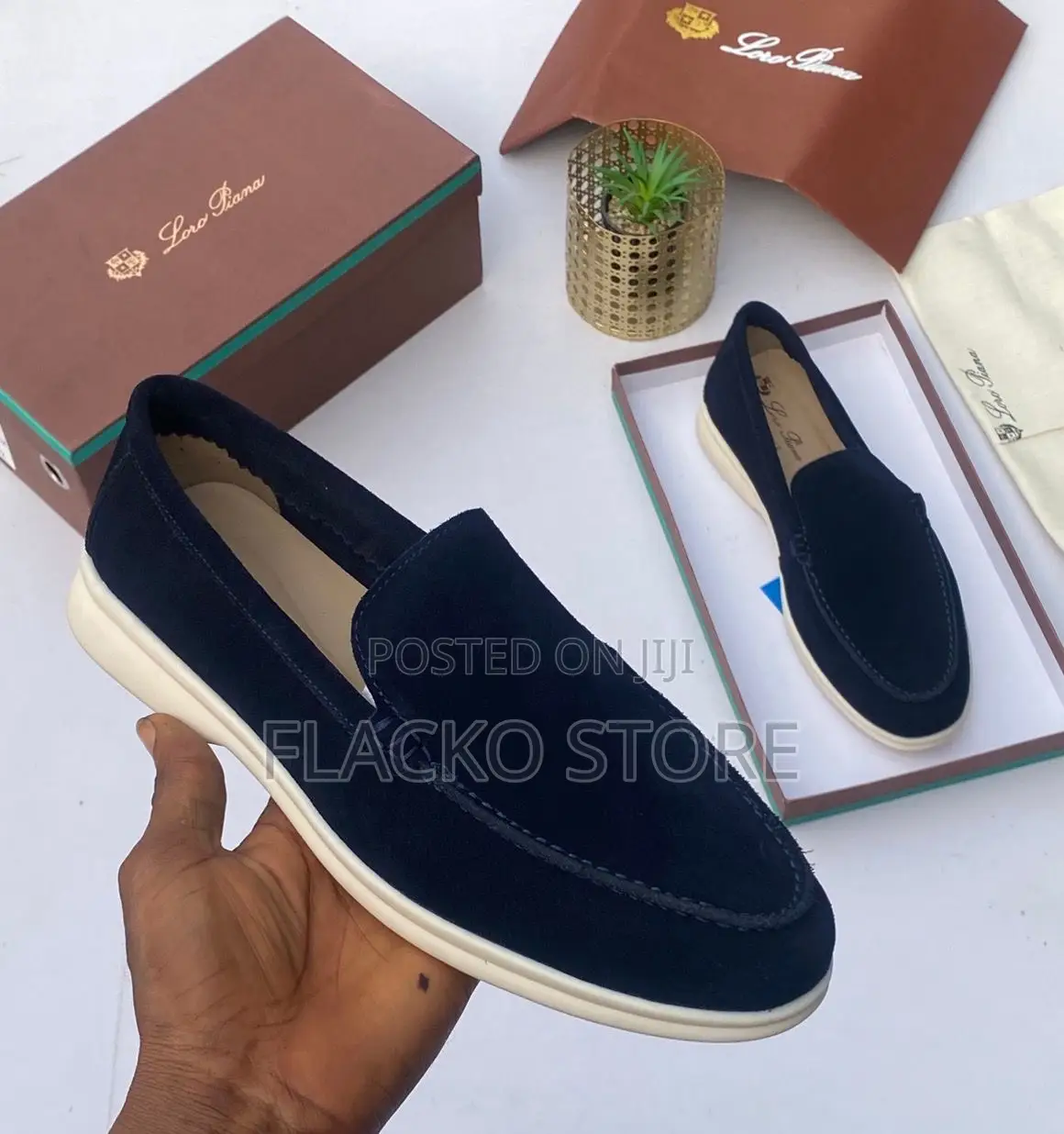 Original Loro Piana Italian Summer Walk Loafers