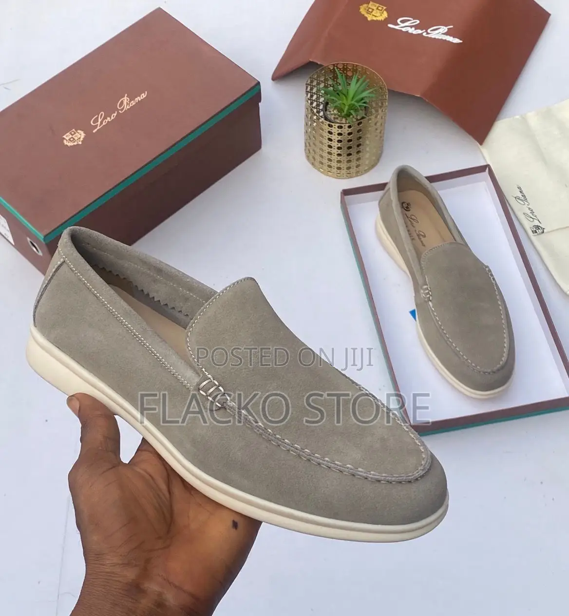 Original Loro Piana Italian Summer Walk Loafers