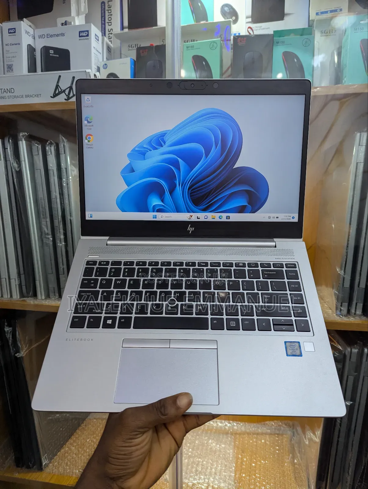 Laptop HP EliteBook 840 G6 8GB Intel Core i5 SSD 256GB