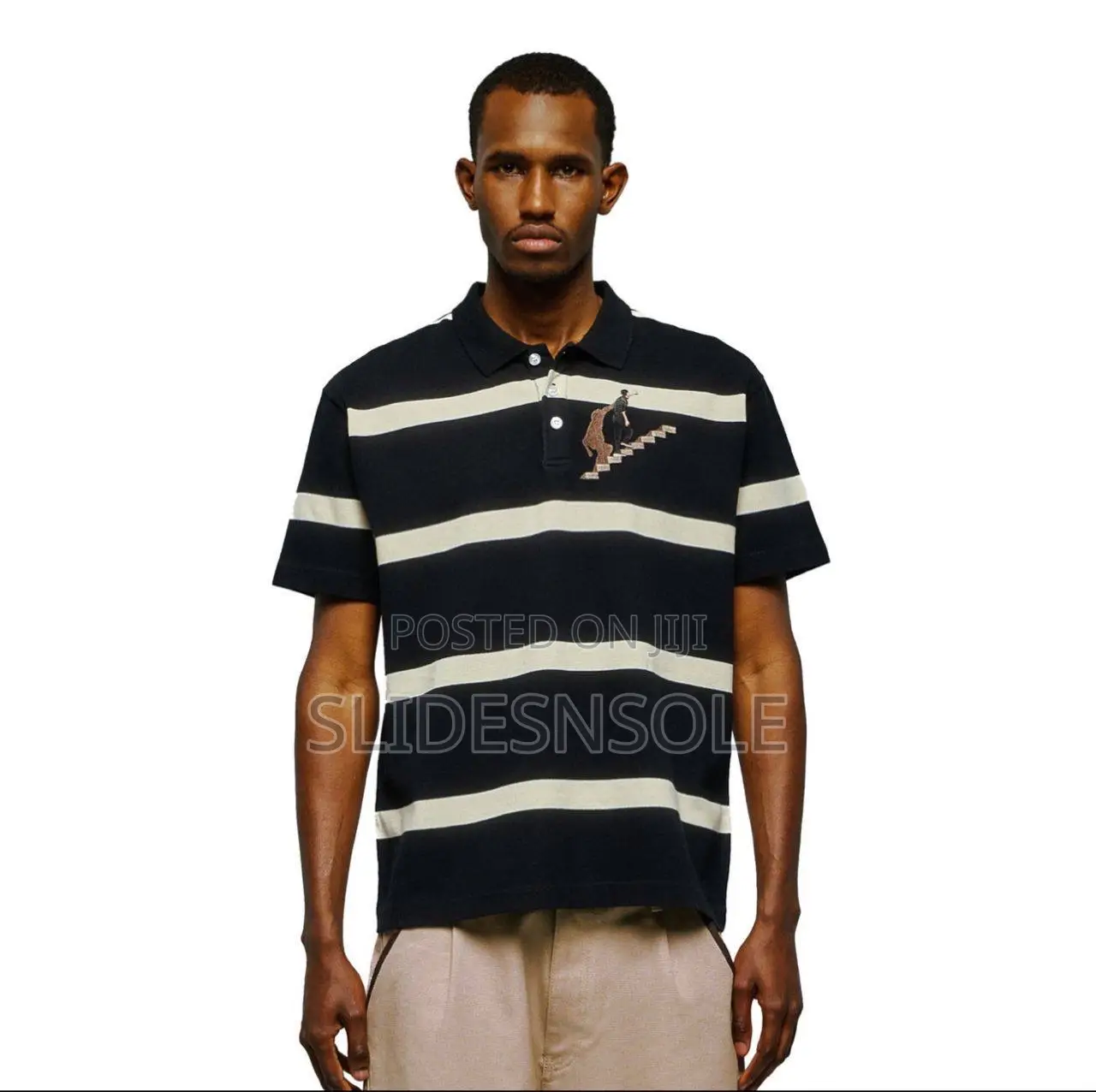 Striped Heritage Polo