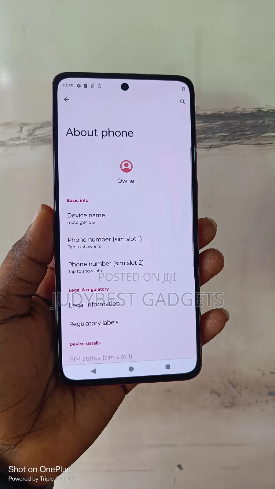 Motorola Moto G84 5G 256 GB Red