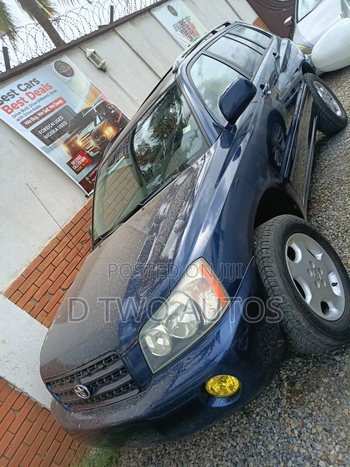 Toyota Highlander V6 FWD 2003 Blue