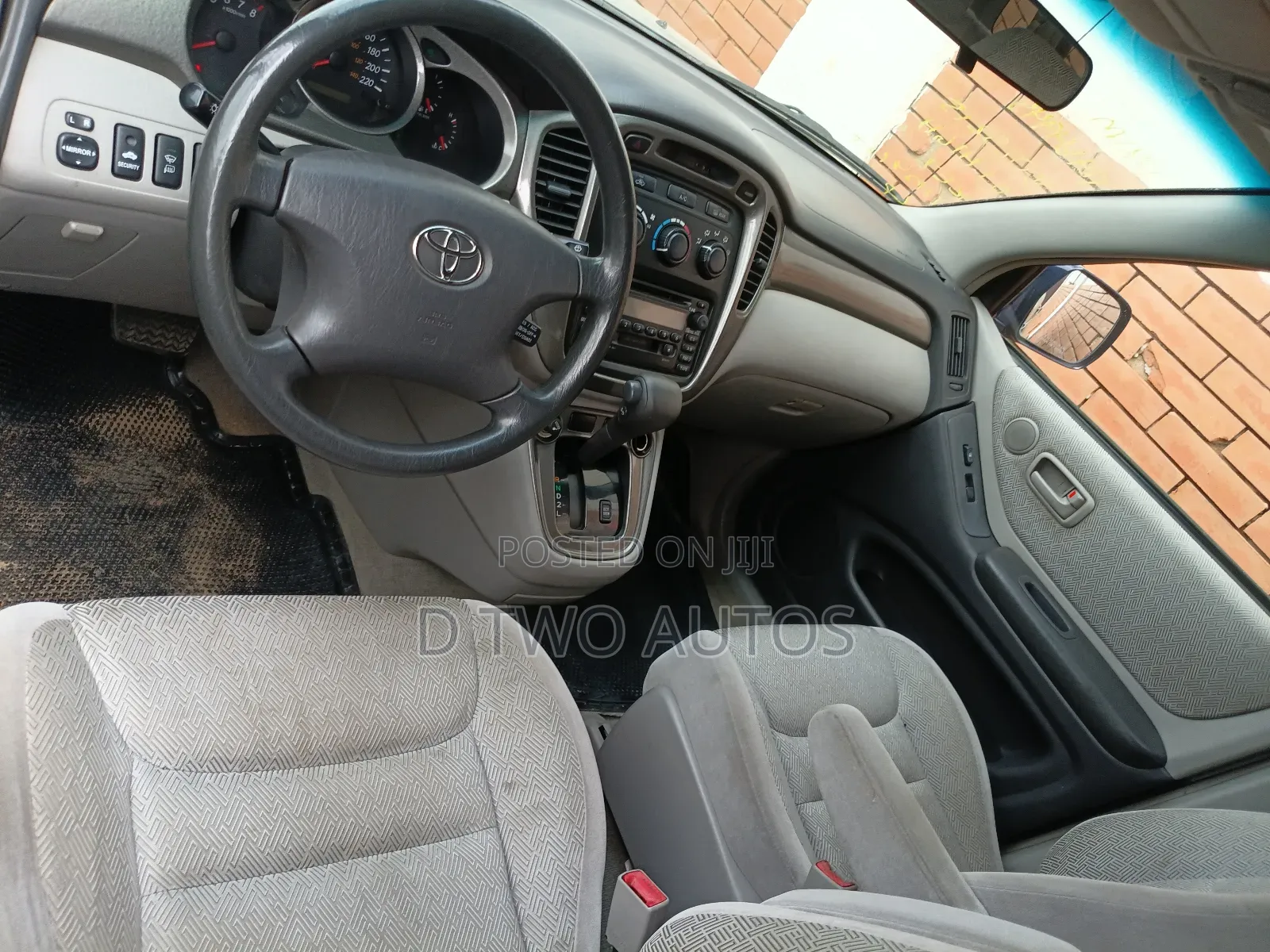 Toyota Highlander V6 FWD 2003 Blue