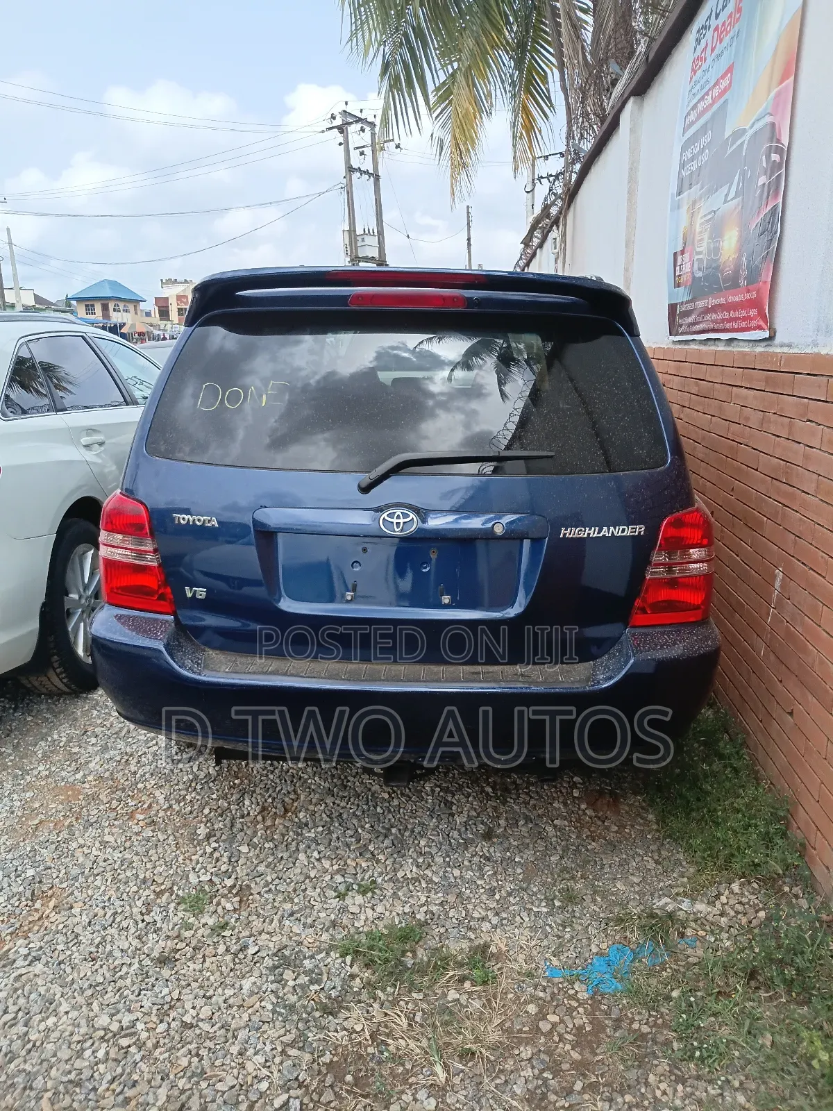 Toyota Highlander V6 FWD 2003 Blue