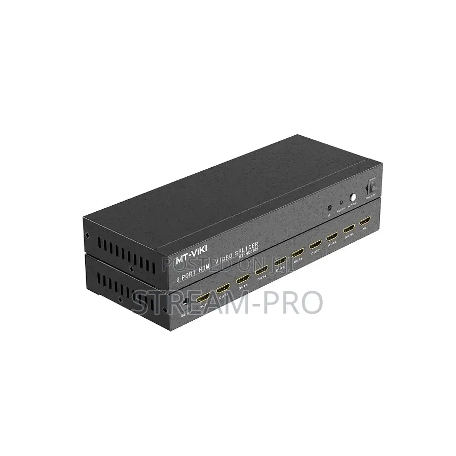 Hdmi Video Wall Controller 3×3 1080p 60hz With Ir Remote Control
