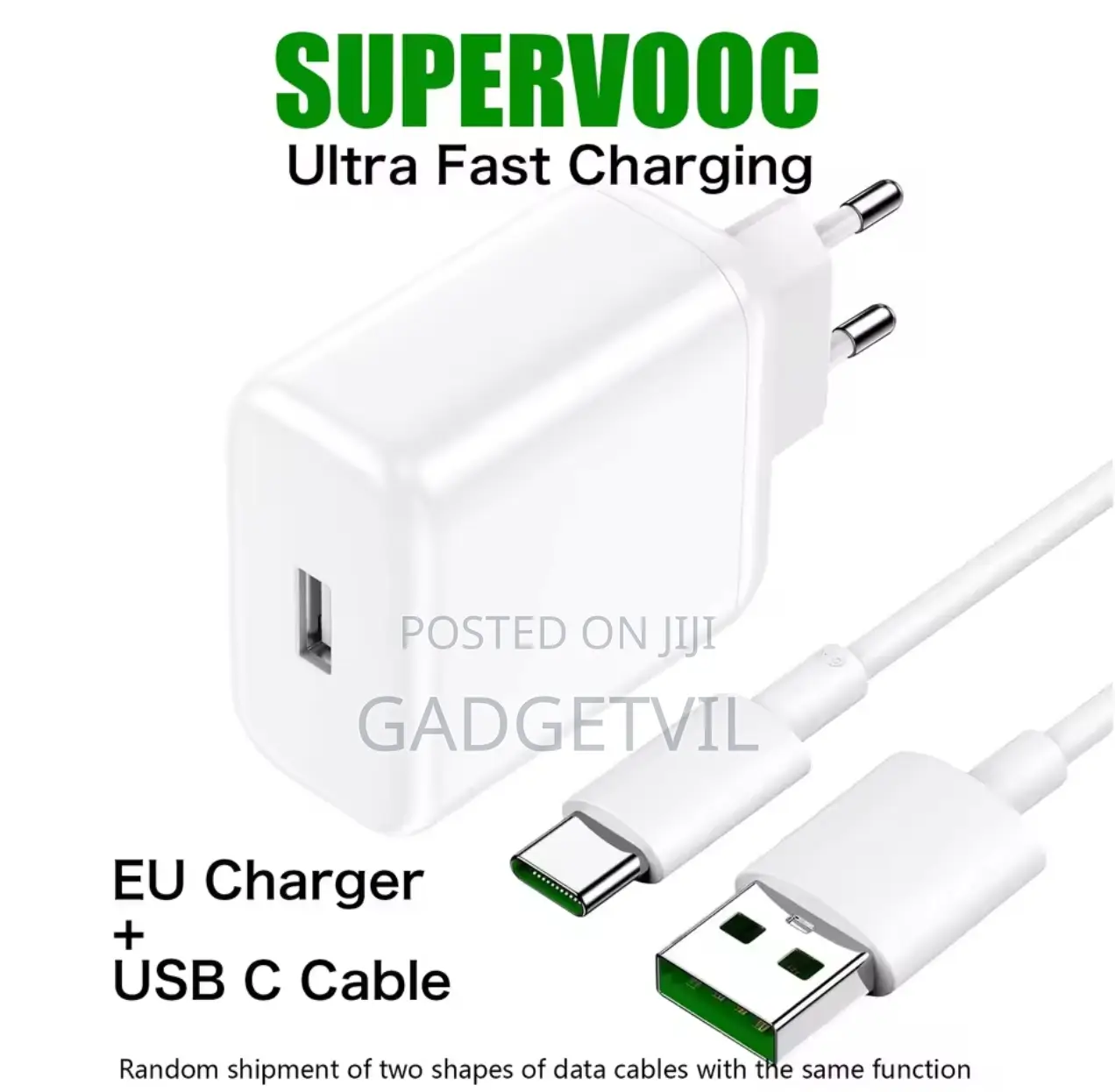 Oppo 65w Eu Plug Genuine Supervooc Charger
