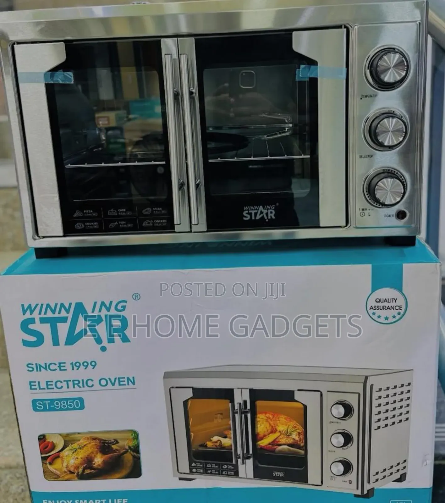 Winning Star Electric Oven, 45l Capacity,