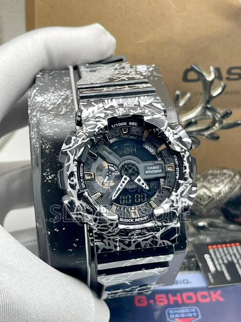 Monochrome Marble G Shock