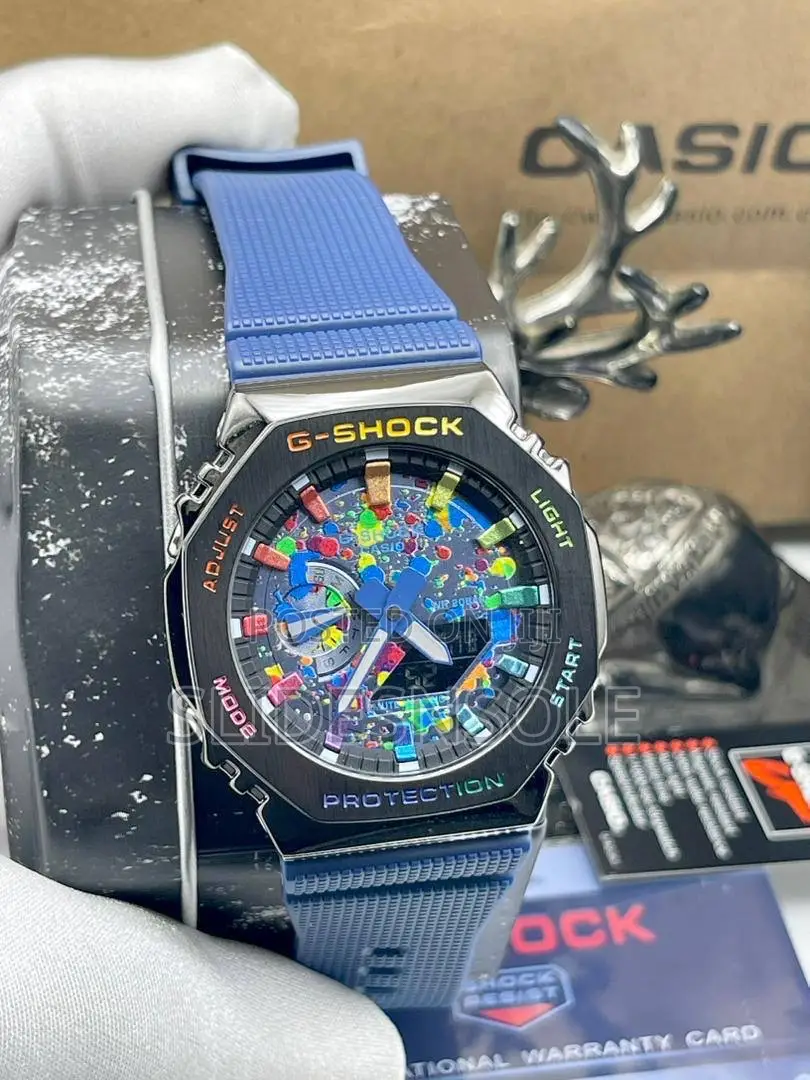 Monochrome Marble G Shock