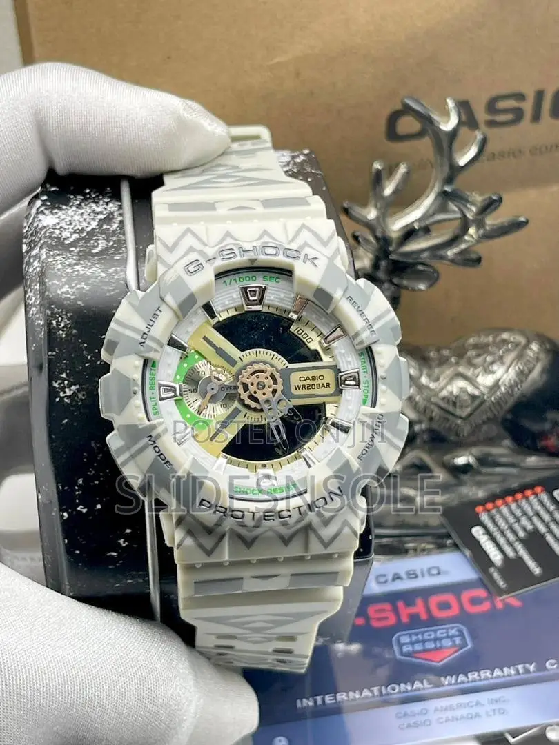 Monochrome Marble G Shock