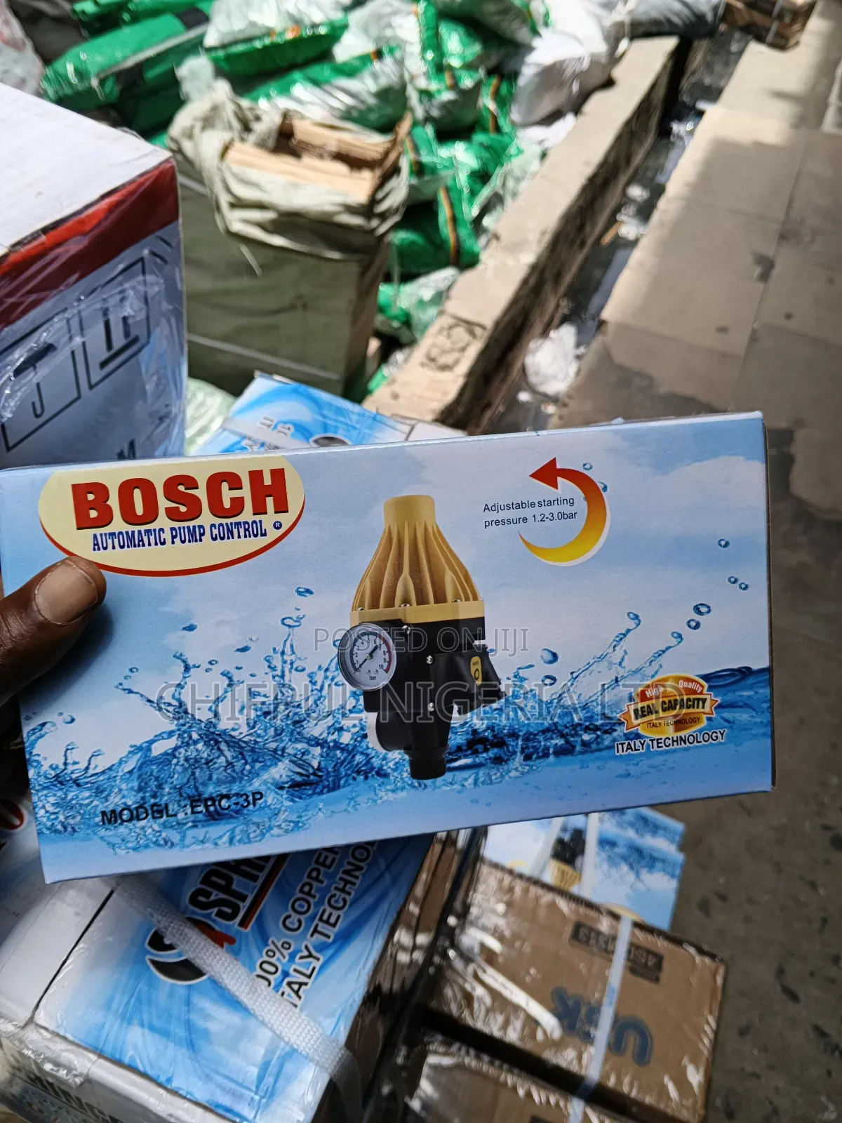 Bosh Automatic Pump Pressure Control
