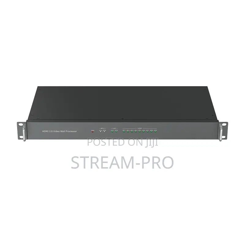  60hz Video Wall Controller With Rs232 2 in 9 Out