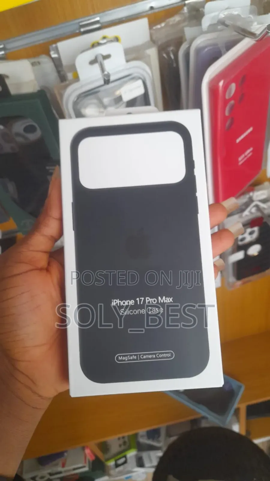 iPhone 17pro Max | 17pro | 17ari Silicone Magsafe Cases