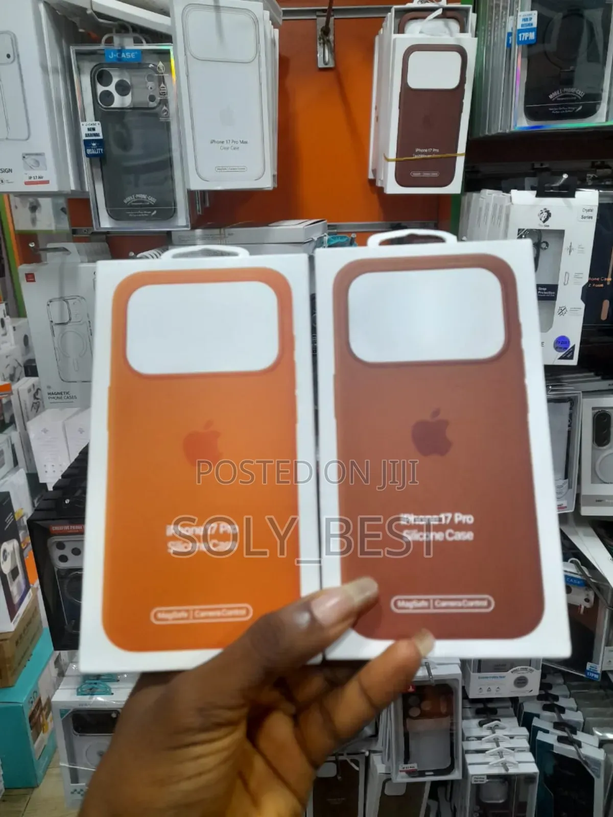 iPhone 17pro Max | 17pro | 17ari Silicone Magsafe Cases