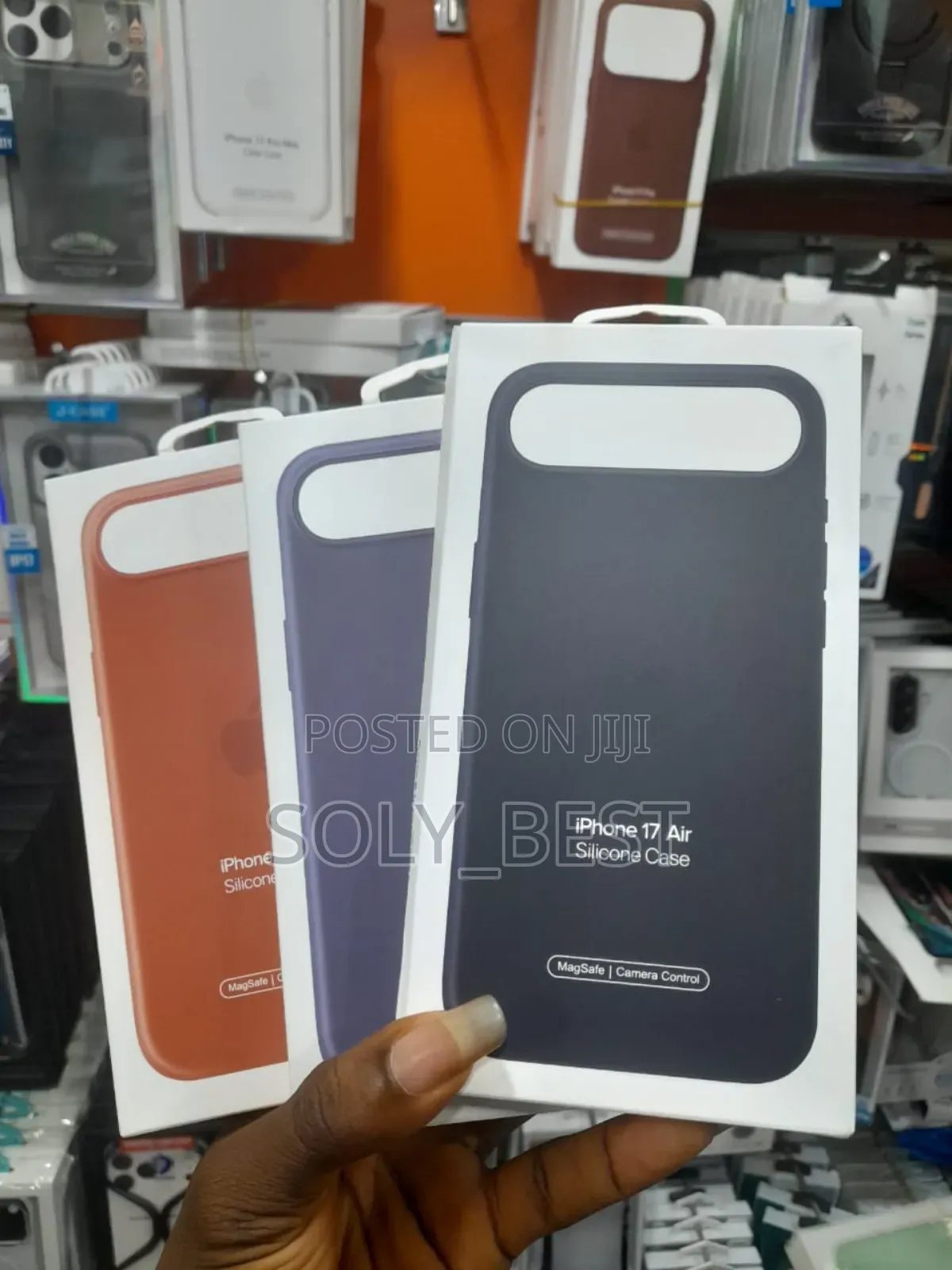 iPhone 17pro Max | 17pro | 17ari Silicone Magsafe Cases