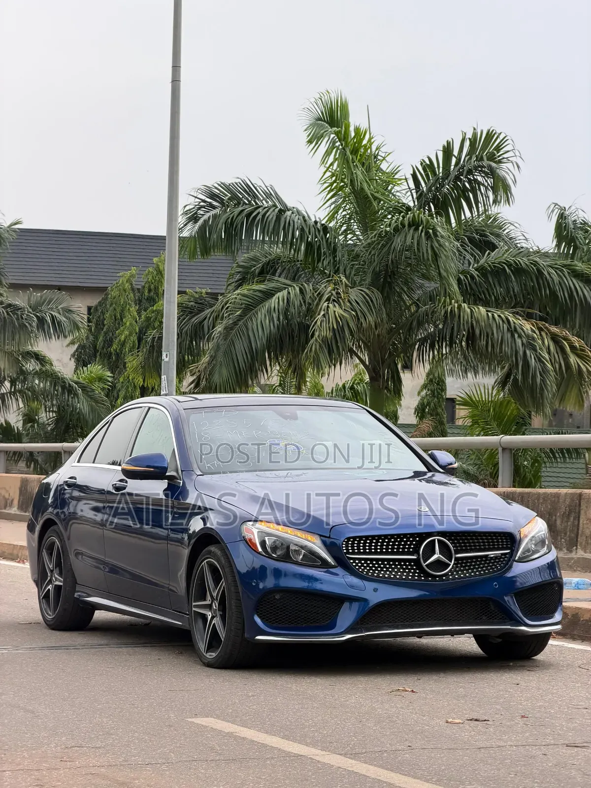 Mercedes-Benz C300 Base C300 AWD 4MATIC Sedan 2018 Blue