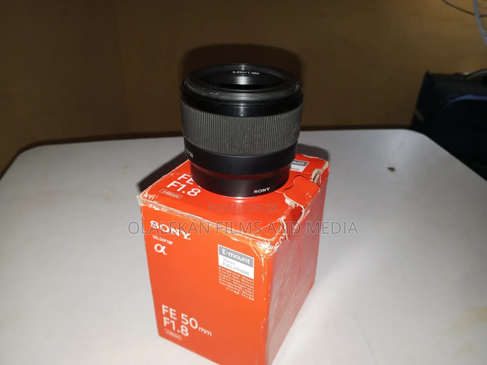 Sony 50mm Lens for Rent