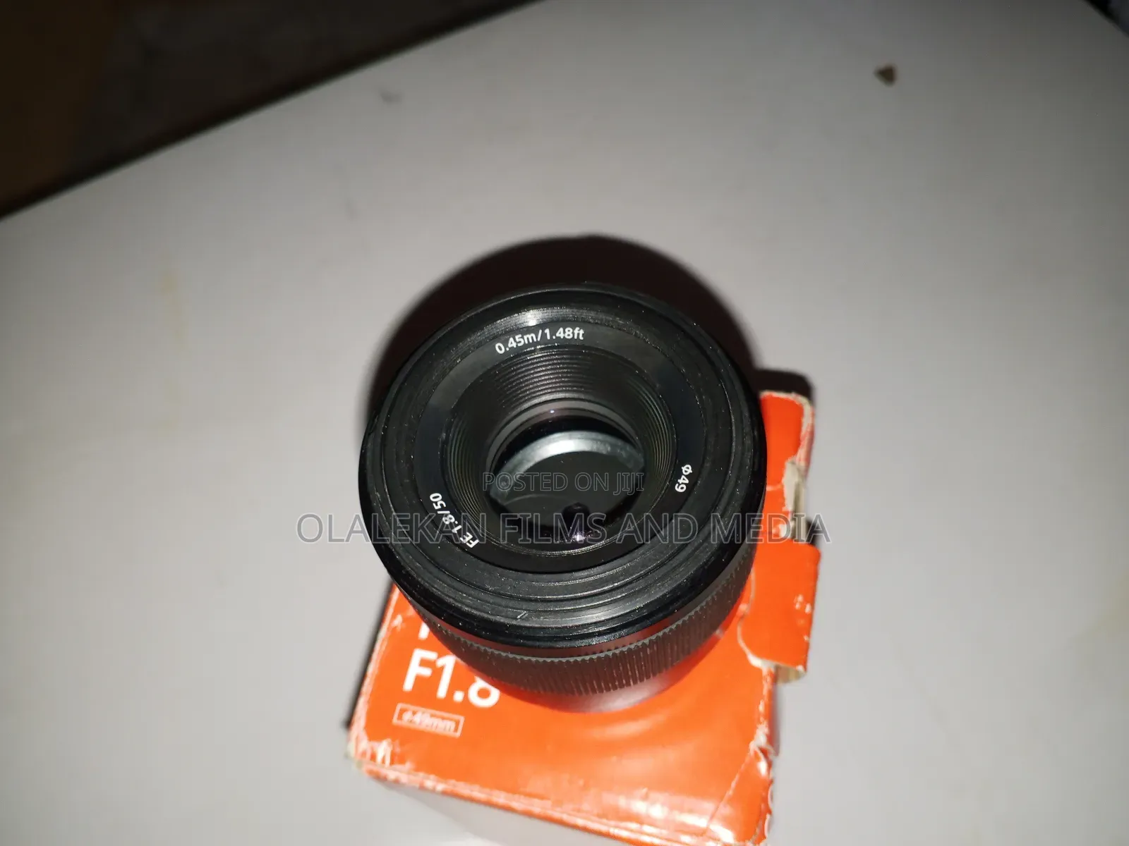Sony 50mm Lens for Rent