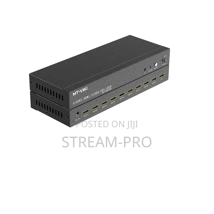 9 Ports Hdmi Video Wall Controller 30hz 3×3 With Ir