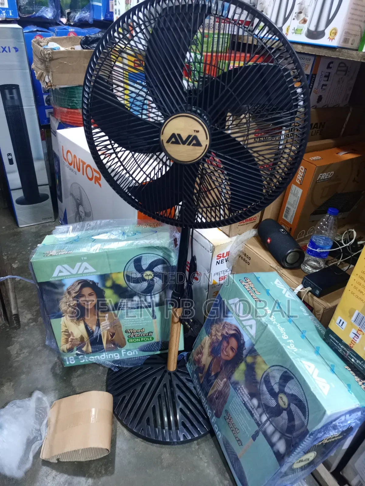 Ava Advanced Ventilation 18-Inch Standing Fan