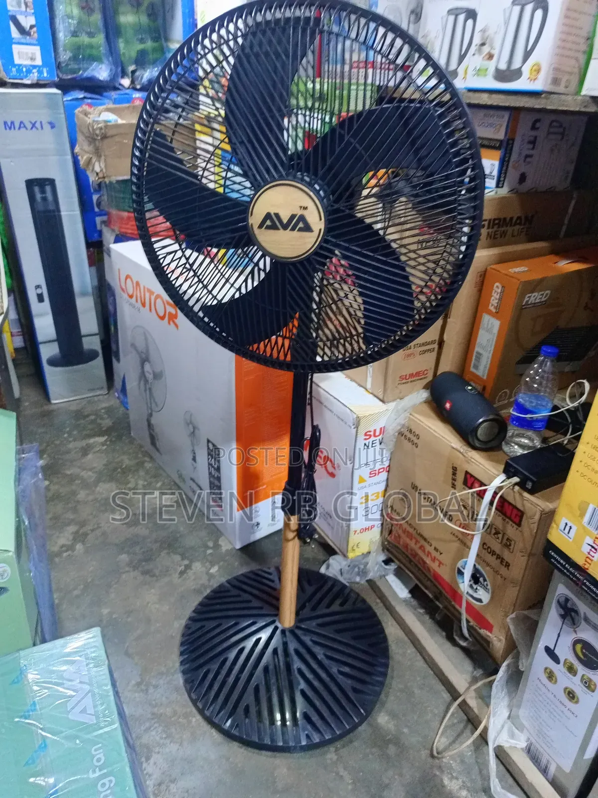 Ava Advanced Ventilation 18-Inch Standing Fan