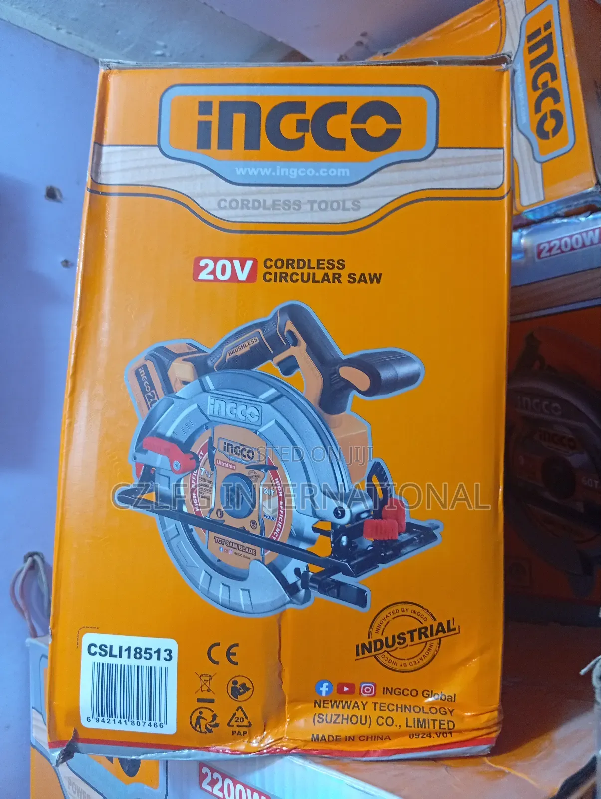 20 Volts Ingco Cordless Circular Saw