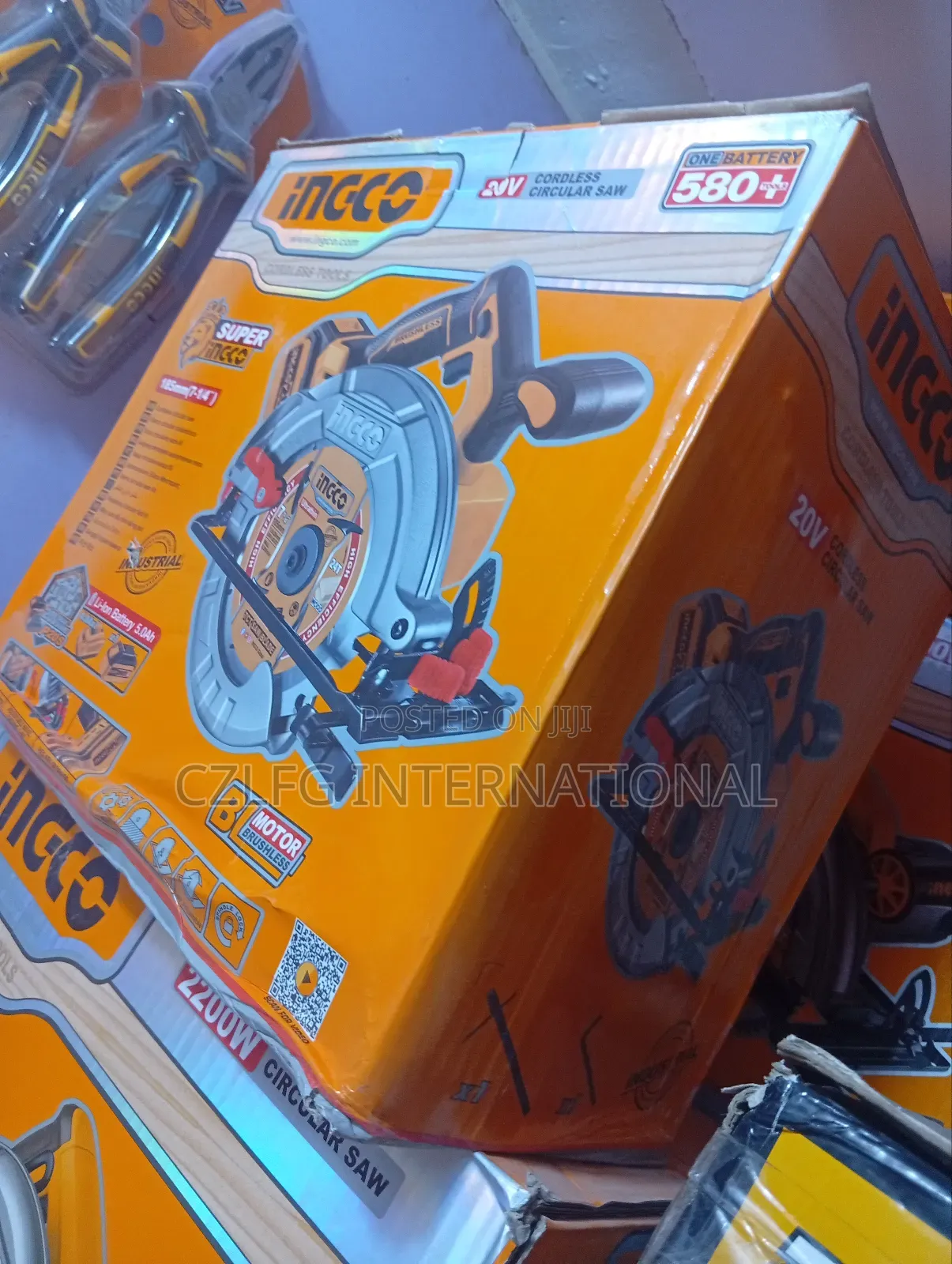 20 Volts Ingco Cordless Circular Saw