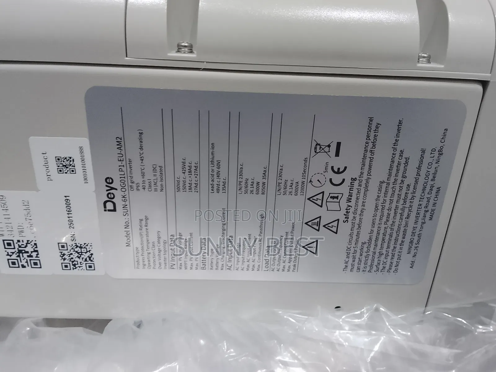 3.6 Deye Inverter