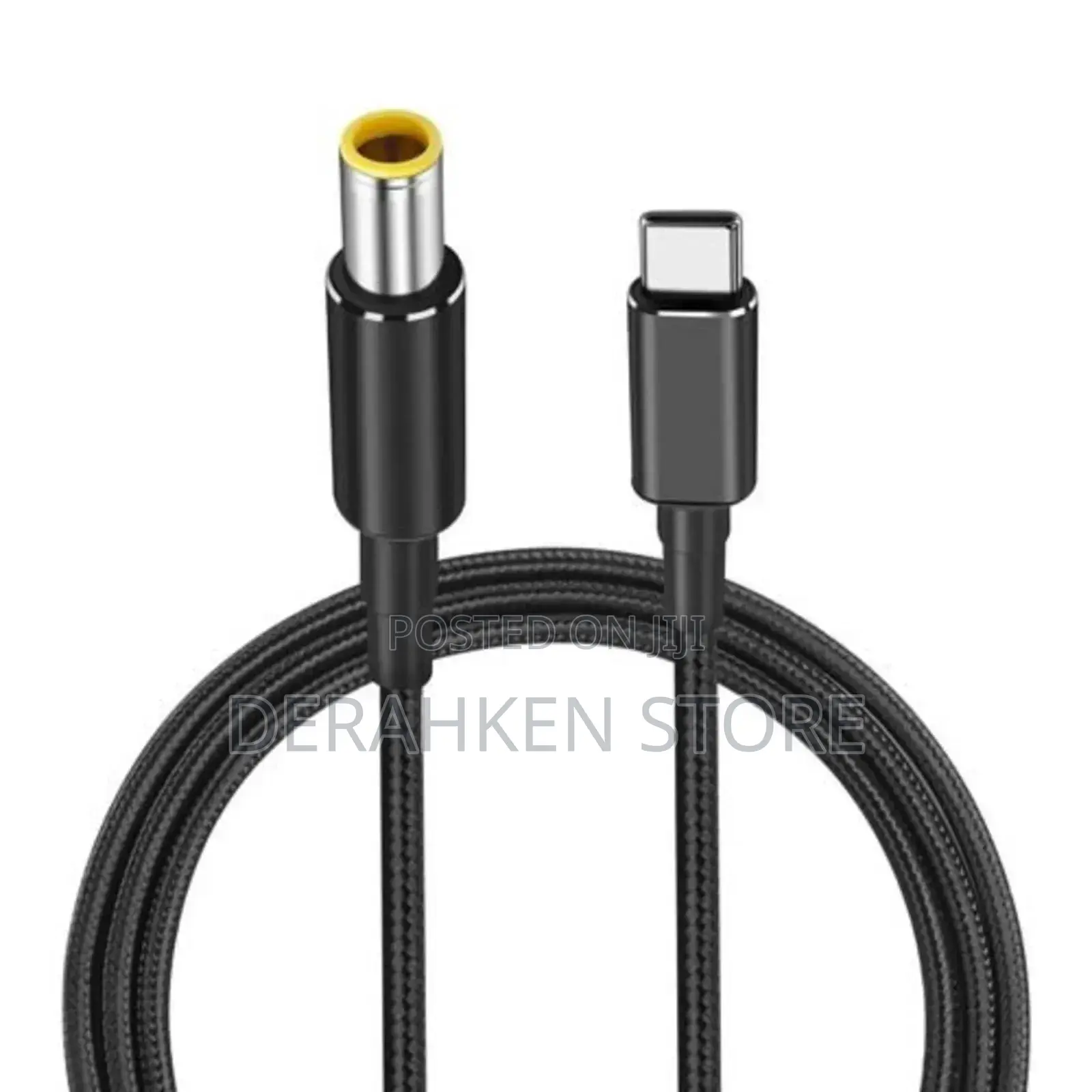 Pd 100w Usb-C 18.5-20v Universal Laptop Cable Small Pin - Yellow Mouth