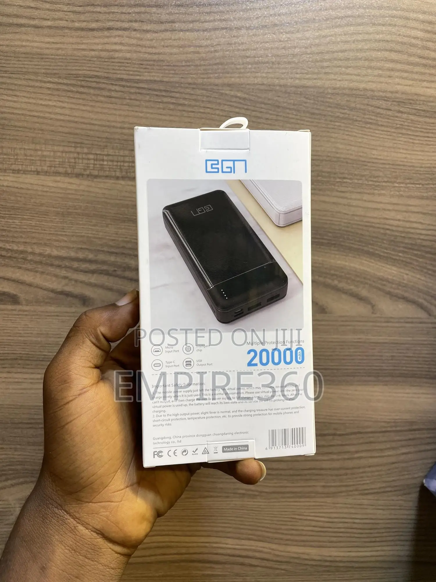 CGN 20000 Mah Power Bank