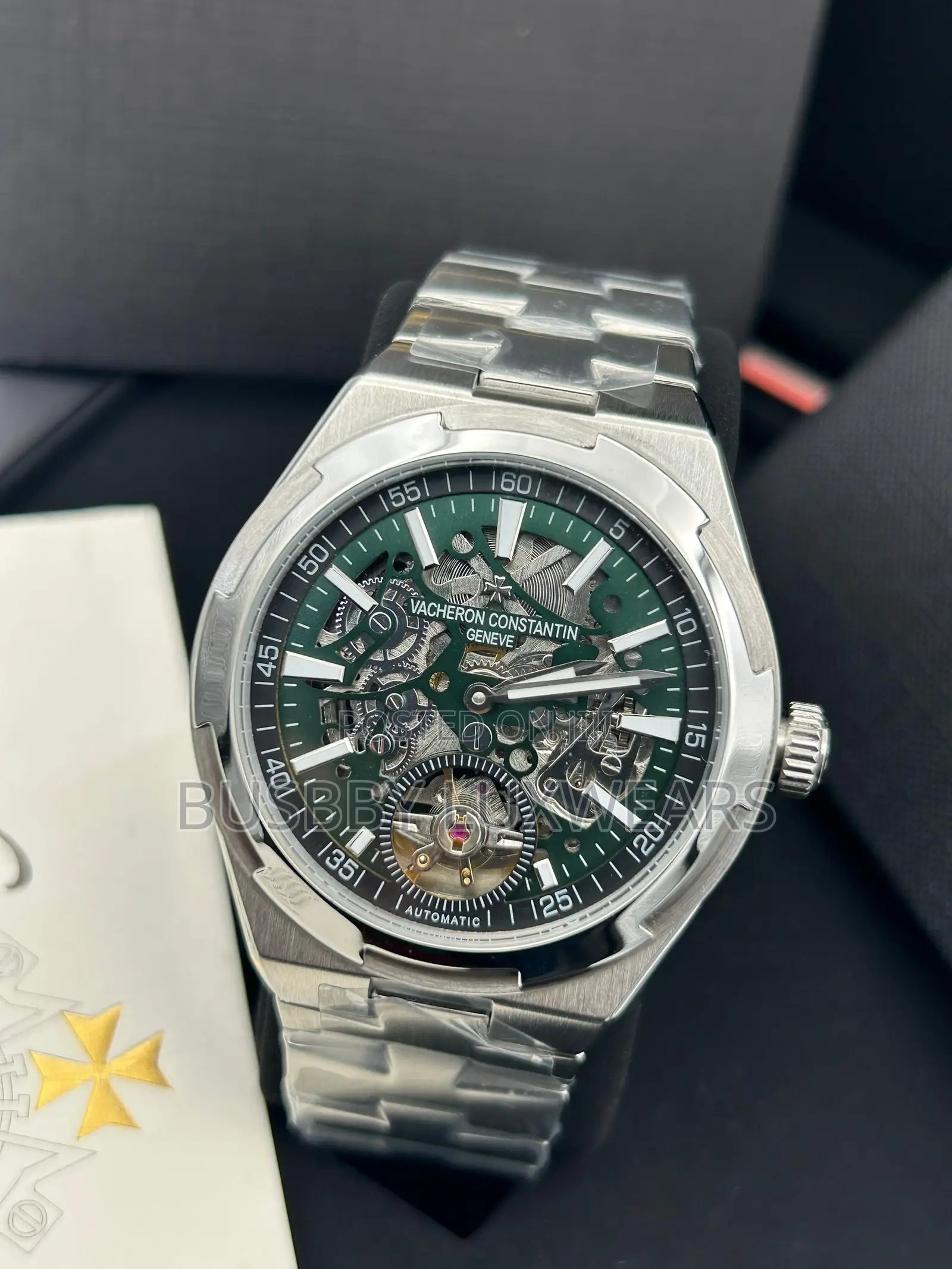 Vacheron Constantin Overseas Tourbillon Skeleton Luxury Wristwatch
