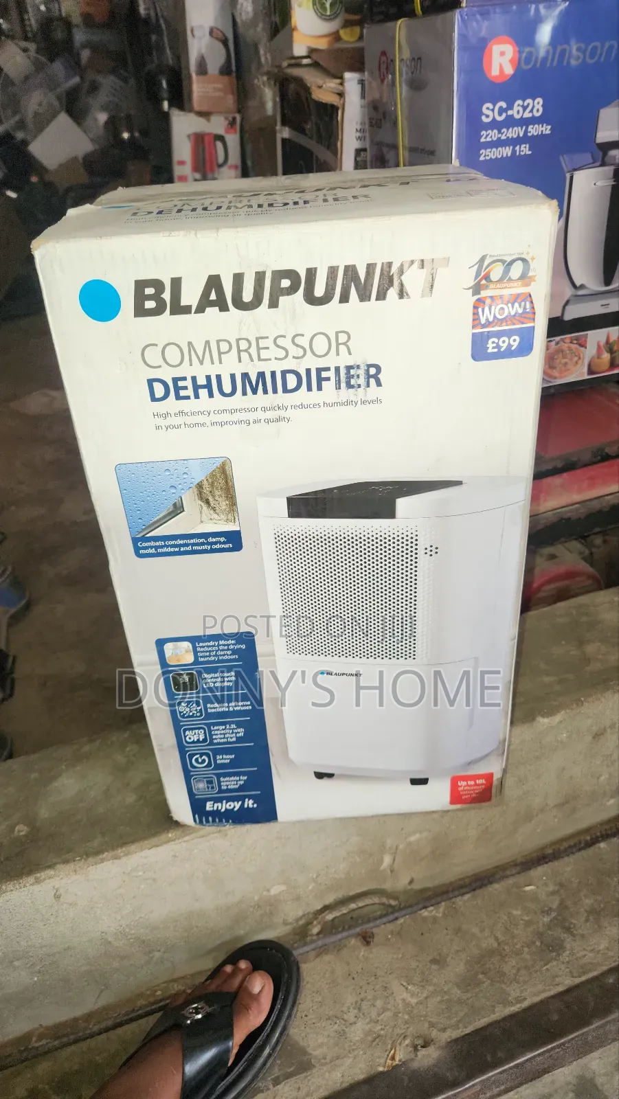 Blaupunkt 10l Compressor Dehumidifier