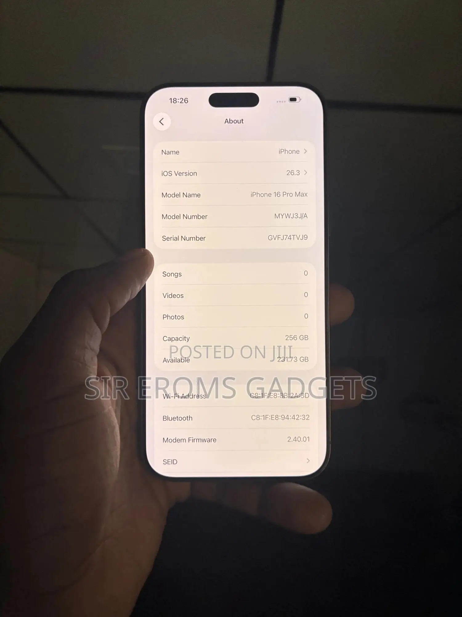 Apple iPhone 16 Pro Max 256 GB Gold