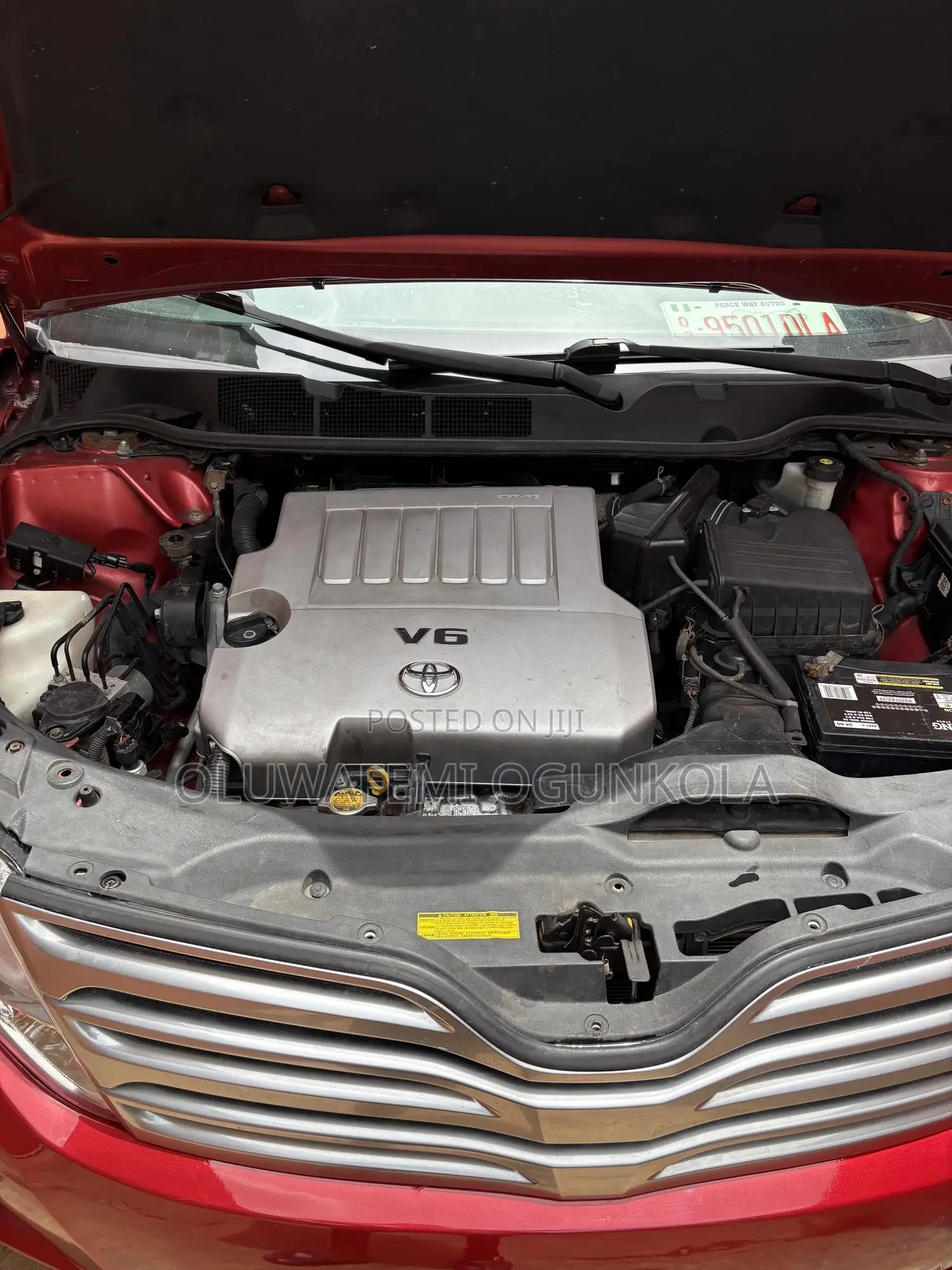 Toyota Venza XLE 2010 Red