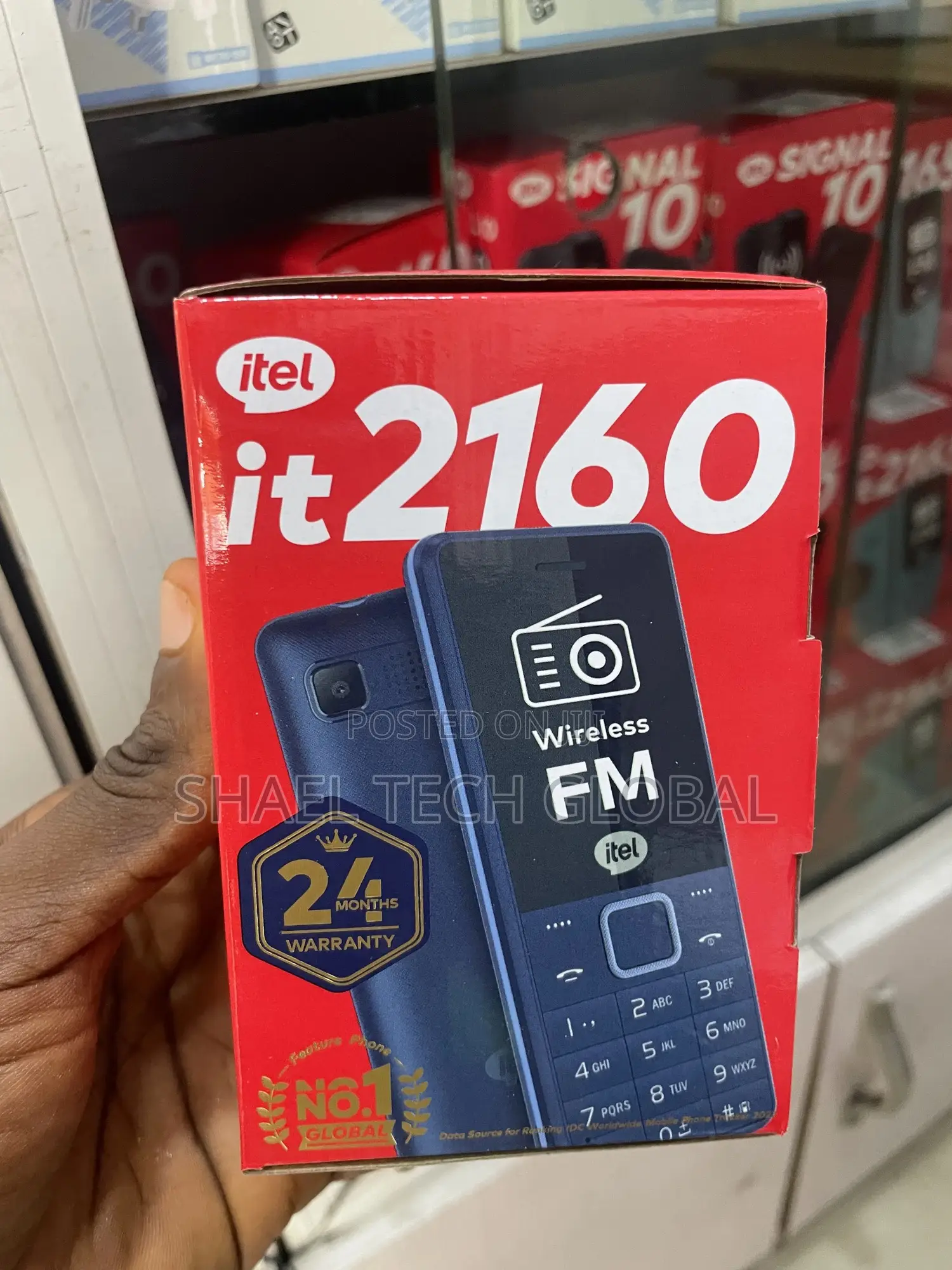 New Itel it2160 Black