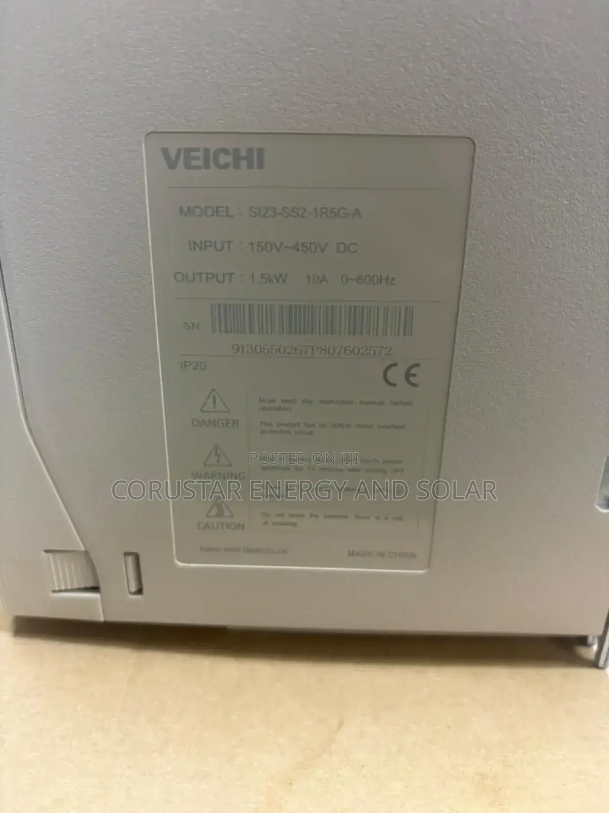 Solar Pump Inverter 1.5kwh
