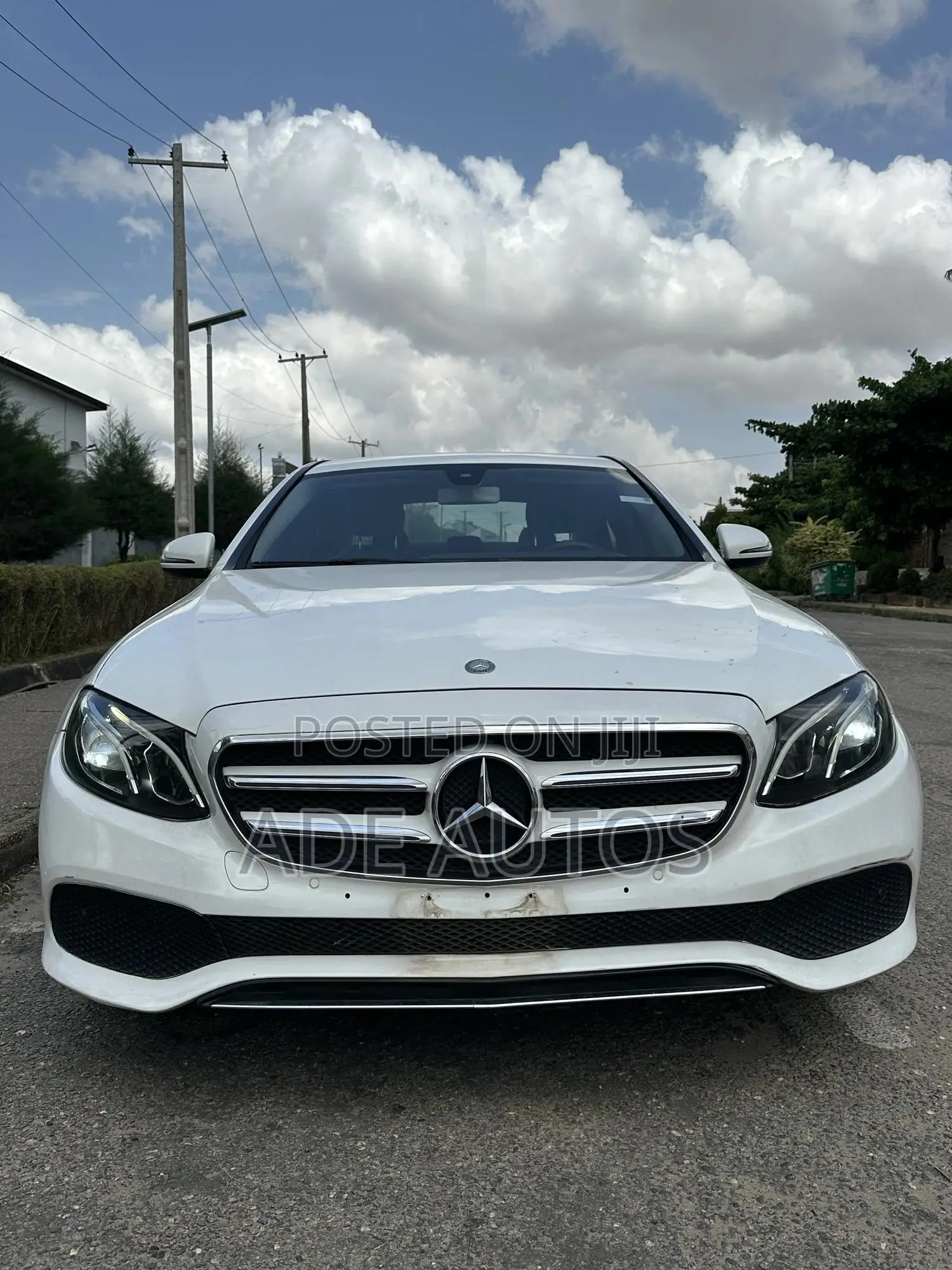 Mercedes-Benz E200 2017 White