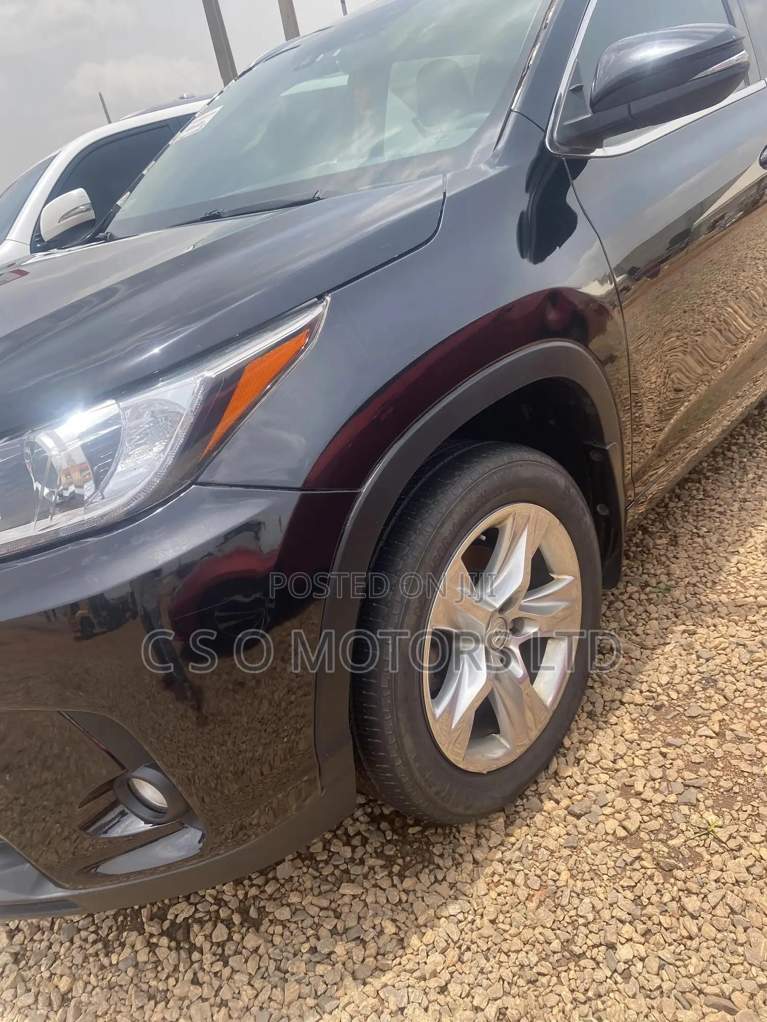 Toyota Highlander XLE V6 4x2 (3.5L 6cyl 6A) 2016 Black